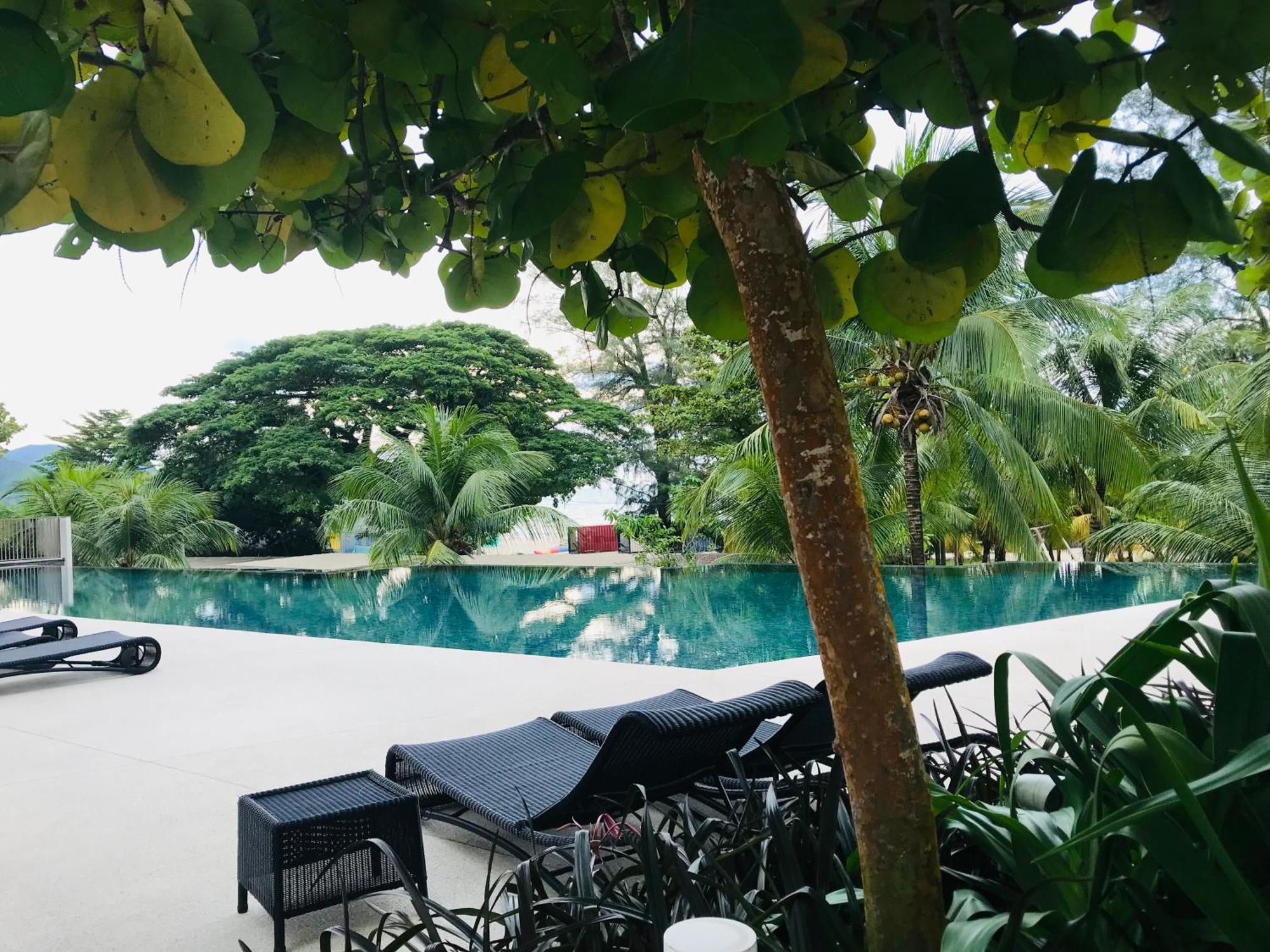 Ferienwohnung By The Sea Batu Feringgi Exterior foto